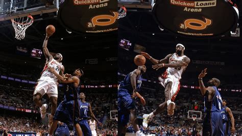 Lebron James Triple Double In His First Playoff Game April 22 2006