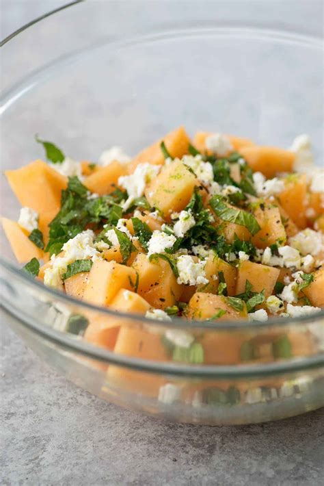 Melon Mint And Feta Salad Delish Knowledge