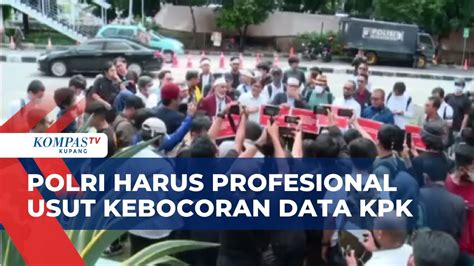 Polri Diminta Profesional Usut Dugaan Ketua KPK Bocorkan Data