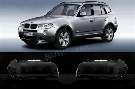 Bmw X3 E83 2004 2009 Headlight Lens Covers Aftermarket Top Quality Bmw X3 E83 Bmw X3