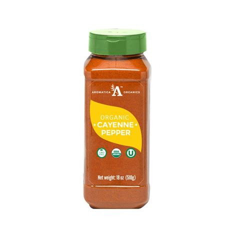 Aromatica Organic Cayenne Pepper 18 Oz Costco Food Database