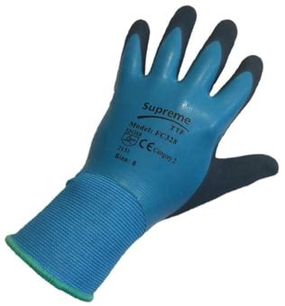 Supreme Ttf Waterproof Latex Gloves With Nylon Liner Ht Fc