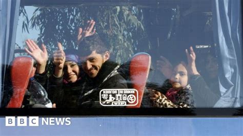 Syria Conflict Rebels Leave Homs Under Truce Bbc News