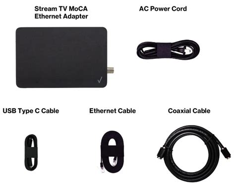 Stream Tv Moca Ethernet Adapter Verizon Tv Support