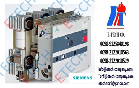 Siemens Vacuum Circuit Breakers Medium Voltage 3ah5 Etech Company