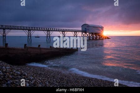 The Lighthouse at Selsey Bill Stock Photo - Alamy