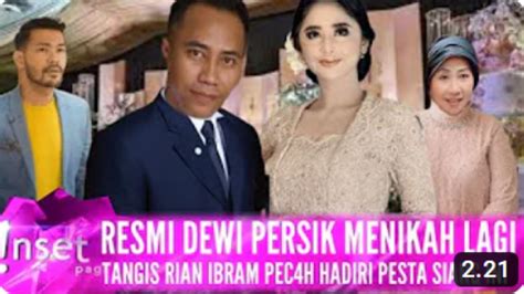 CEK FAKTA Dewi Perssik Resmi Menikah Dengan Pilot Rully Tangis Rian