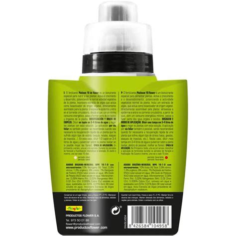 Flower fertilizante abono líquido Platinum 300 ml