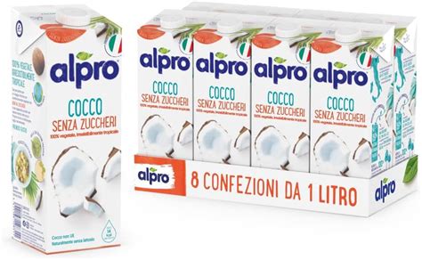 Alpro Senza Zuccheri Bevanda Al Cocco Vegetale Con Vitamine B