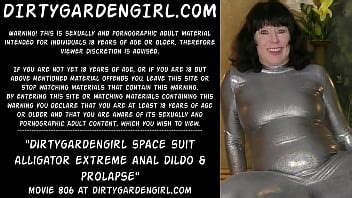 Dirtygardengirl Traje Espacial Cocodrilo Extremo Anal Consolador Y Prolapso XVIDEOS