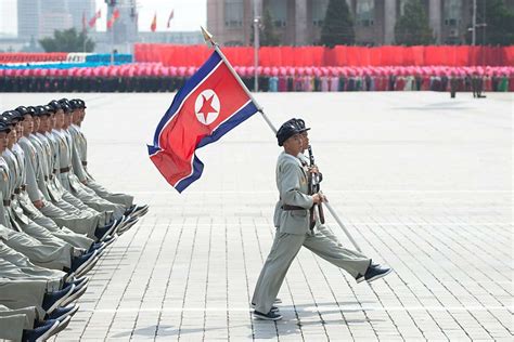 Show Of Military Might In North Korea