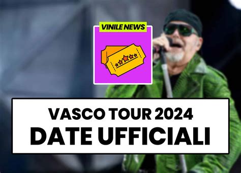 Vasco Rossi Annunciate Le Date Ufficiali Del Nuovo Tour