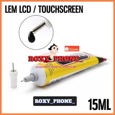 Jual LEM LCD TOUCHSCREEN T 7000 T7000 15 ML HITAM GLUE ORIGINAL