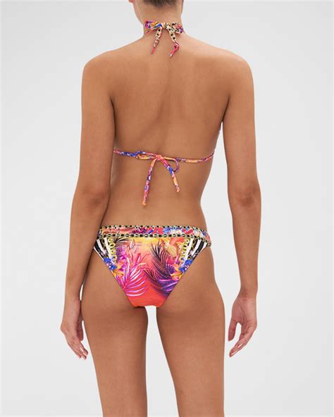 Camilla Wild Loving Ball Triangle Two Piece Bikini Set Neiman Marcus