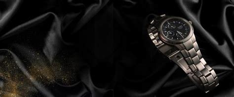 Quartz Watch Promotion Season Atmospheric Black Banner Background