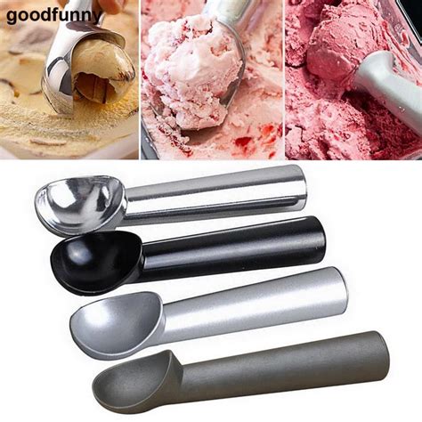 Ice Cream Scoop With Comfortable Handle Nonstick Anti Freeze Ice Cream Scooper Shopee Singapore