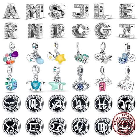 Charms Plata De Ley Fit Pandora Original Armb Nder Brief Charms