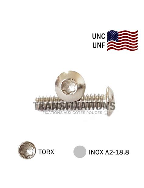 Vis Americaine Torx Bhc Inox A Number Of Gears Length Mm