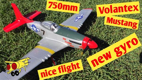 Volantex Mustang P D New Gyro Flight Review Mm Rtf Pnp Rc