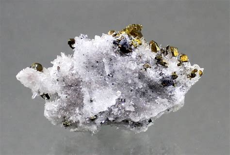 Chalcopyrite On Quartz Geokrazy Minerals