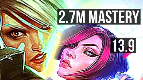 RIVEN Vs FIORA TOP Rank 2 Riven 2 7M Mastery 1300 Games