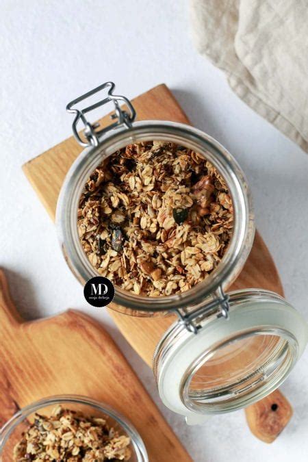 Granola z chia dynią i siemieniem lnianym Moja Delicja