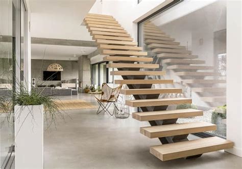 Floating Stairs Design (27 Styles, Materials & Ideas)