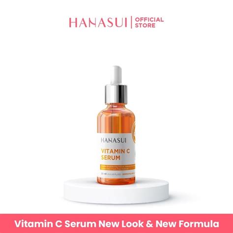 Jual Hanasui Vitamin C Serum New Look Improved Formula Shopee Indonesia