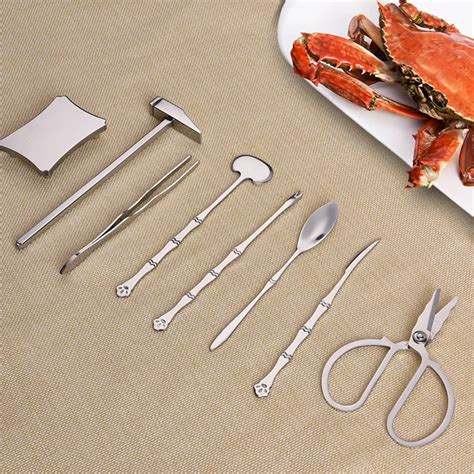 Buy Stainless Steel Eat Crab Tools 8 Setscrab Clip