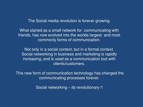 Ppt The Social Media Revolution Powerpoint Presentation Free