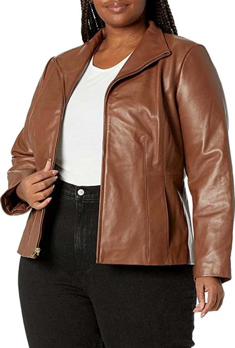 Best Plus Size Women S Leather Jackets The Top List Listsforall