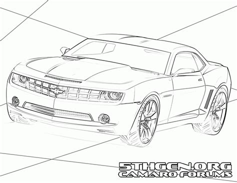 Chevy Coloring Pages To Print Celebrate American Cars With Creative