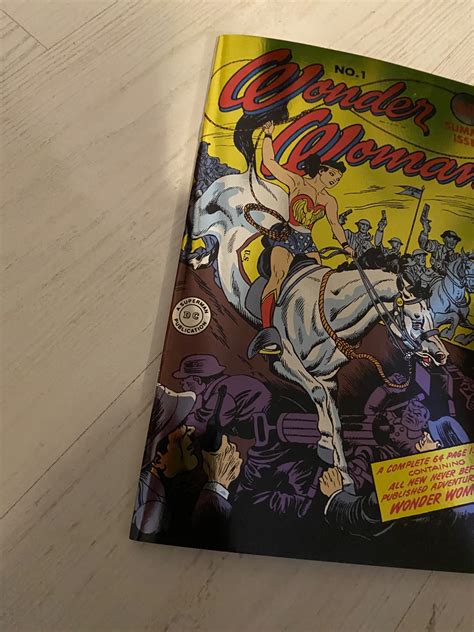 Wonder Woman 1 1942 Facsimile Chrome Cover 2023 Comic Books