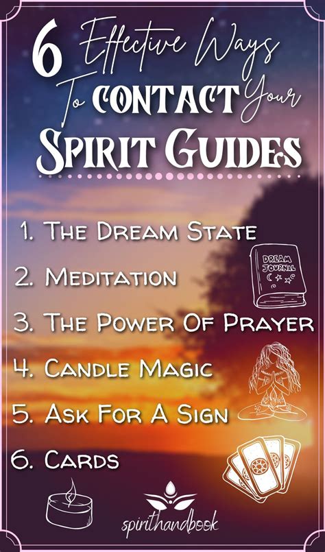 How To Identifying Contacting Your Spirit Guides Artofit