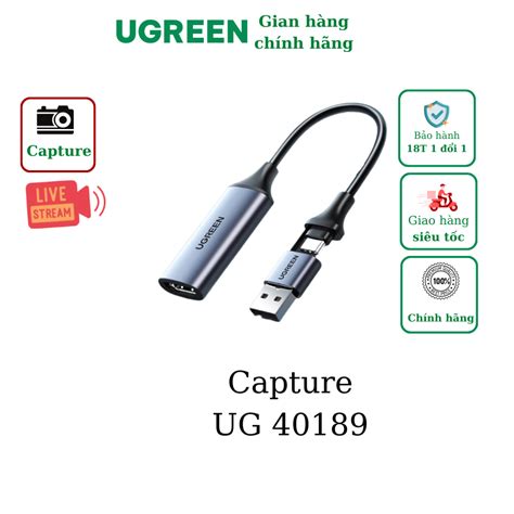 Thi T B Ghi H Nh Hdmi To Usb Type C Ugreen