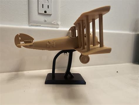 Free Stl File Ww1 Biplane 🛩️ ・3d Printable Model To Download・cults