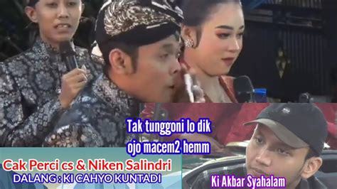 AYANG AKBAR MENUNGGUI NIKEN SALINDRY CAK PERCIL DI WAYANGAN KI CAHYO