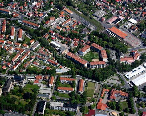 Luftaufnahme Heilbad Heiligenstadt Stadtansicht Vom Innenstadtbereich