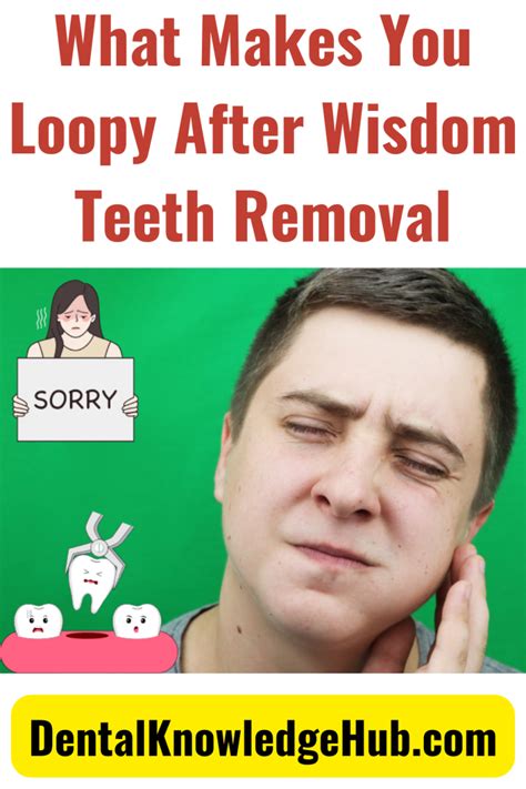 What Makes You Loopy After Wisdom Teeth Removal