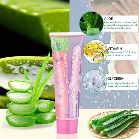 Face And Body Cleansing Scrub Gel At Sanwarna Pk