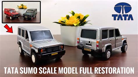 Tata Sumo Scale Model Full Restoration 2000 Model 22 Years Old