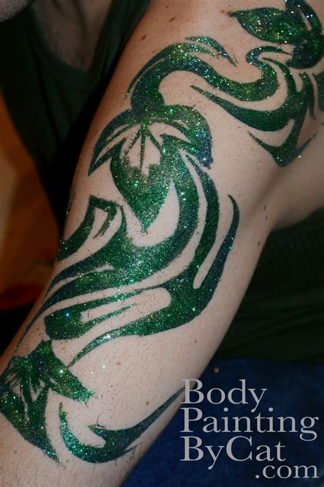 Glitter Tattoos – Body Painting by Cat