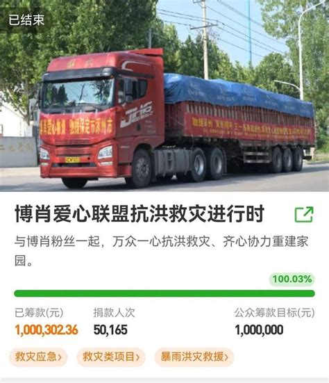 王一博肖战爱心粉丝组织博肖爱心联盟 捐赠150万余元驰援洪灾财经头条