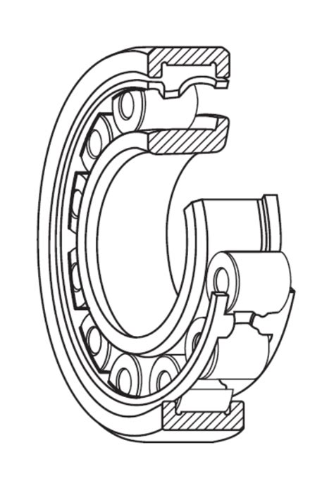 Single-row cylindrical roller bearings - Bearings and Components for Engineering - Coroll