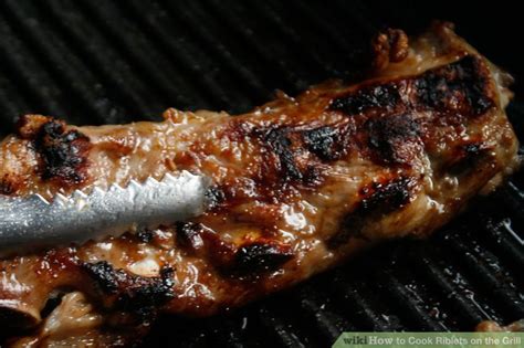 3 Ways To Cook Riblets On The Grill Wikihow