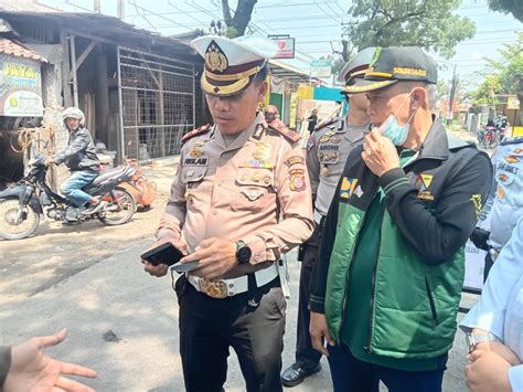 Polisi Dan Dishub Siagakan Personel Di Titik Rekayasa Lalu Lintas