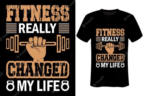 Premium Vector Motivational Workout Gym T Shirt Design