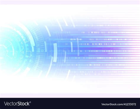 Abstract Hi Tech Technology Background Royalty Free Vector