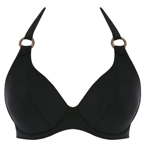 Freya Swim Coco Wave Neckholder Bikini Oberteil Black Annadiva