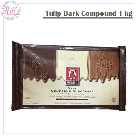 Jual Tulip Dark Chocolate Compound Kg Cokelat Masak Coklat Batang